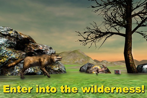 Wild Wolf Survival Simulator 3D screenshot 4