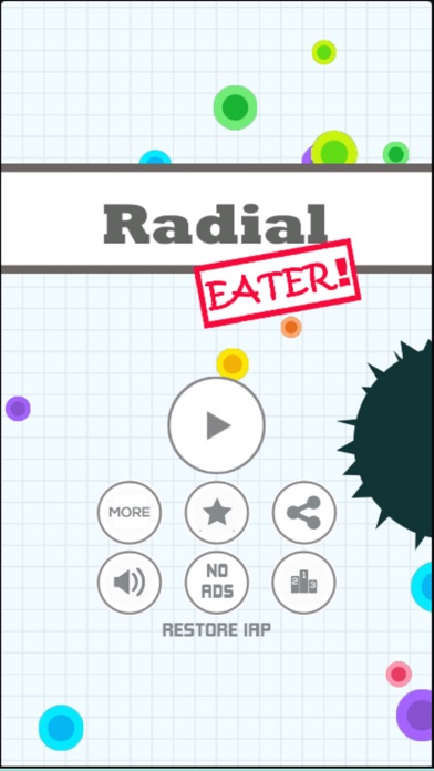 How to cancel & delete Radial Eater : the amazing multiplayer game from iphone & ipad 1