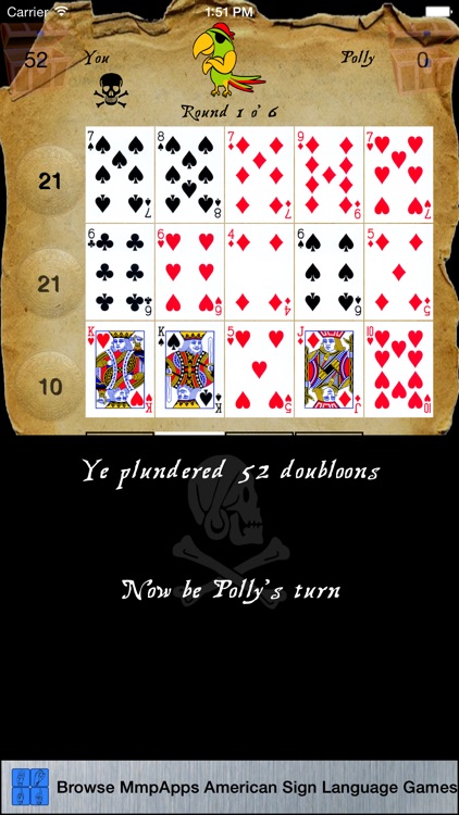 Pirate Cribbage screenshot-3
