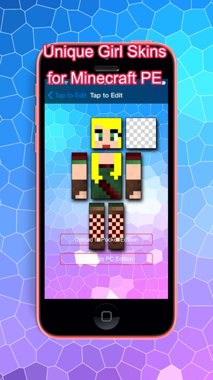 PE Girl Skins for Minecraft Pocket Edition