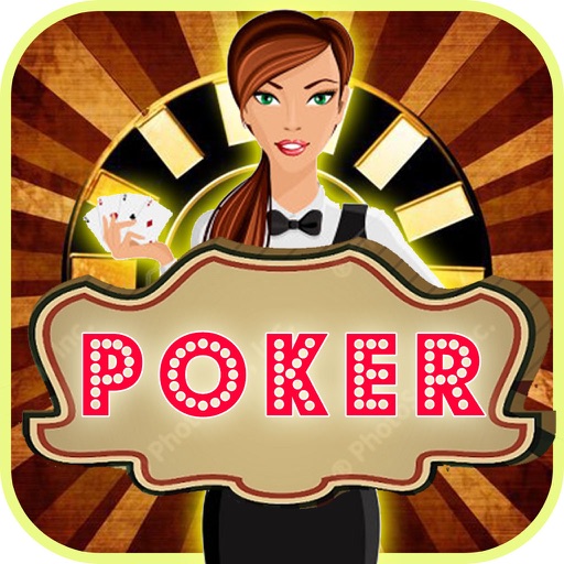 Girl Poker - Live Casino Texas Holdem Free Icon