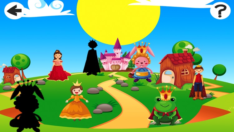 Awesome Fairytale Shadow Game: Learn and Play for Children with in a Magic Kingdom