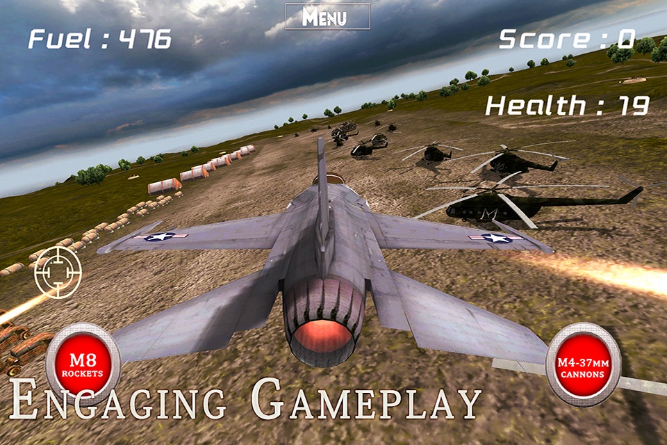 F-16 Fighting Falcon - Combat Flight Simulator of Infinite Fighter Hunter screenshot 4