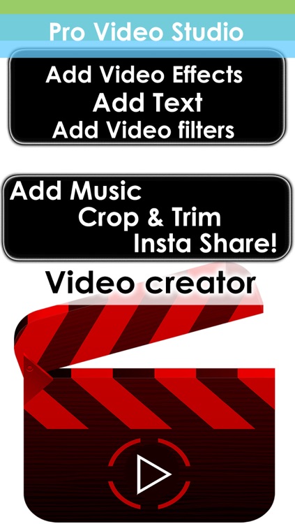 Insta Video - Video FX effects editor plus live filters & movie maker