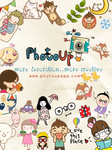PhotoUp - Cute Stamps Frame Filter photo decorationのおすすめ画像5
