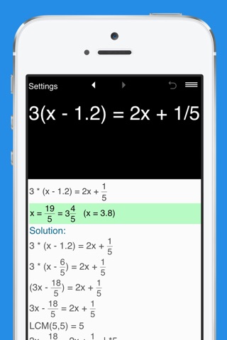 Equation Solver 4in1 screenshot 2