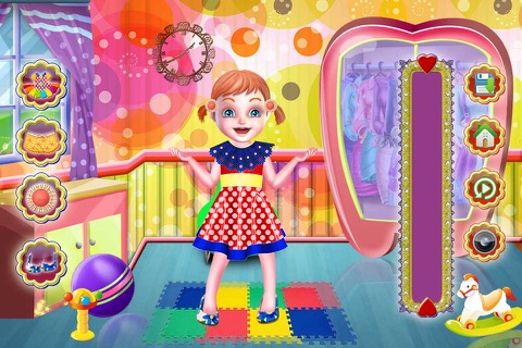 Newborn Kids Tailor Boutique Free Girls Fashion game screenshot 4