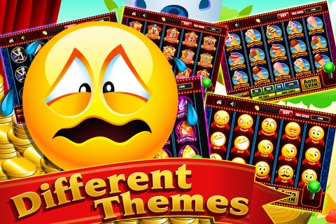 Play and Win Big in Emoji Emoticons Free Slots Machine Casino Game screenshot 2