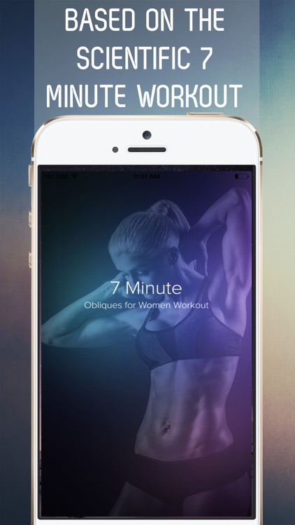 7 Minute Obliques Workout for Women At Home