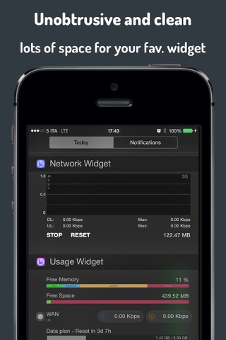 Network Widget screenshot 2