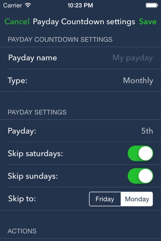 Next Payday Countdown – My Salary Timer screenshot 2