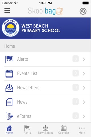 West Beach Primary School - Skoolbag screenshot 2