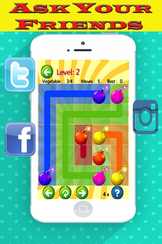Matching color Bomb Pair connecting games screenshot 4