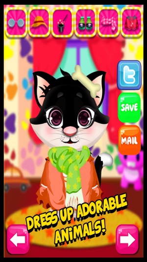 My Cute Pet Animal Fashion Salon & Spa - Free Makeover Games(圖3)-速報App