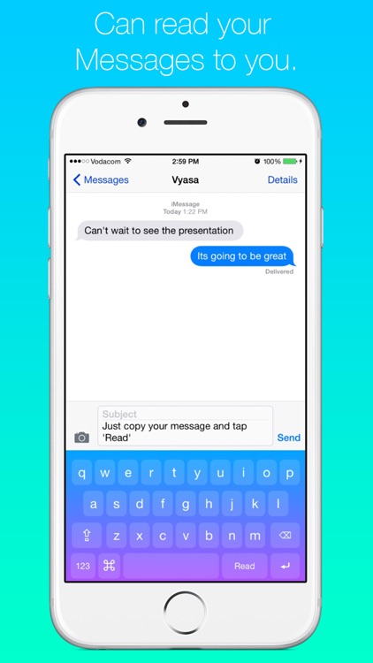 Read To Me Keyboard Free - Create cool color themes, use text to speech tts with voice speak rate and gif emoji