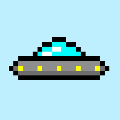 Tiny UFO - Endless Flying Game Icon
