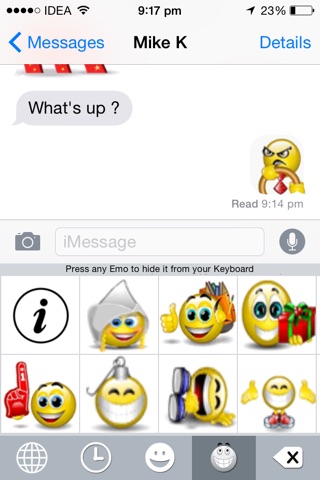 Emoji Hide Keyboard screenshot 3