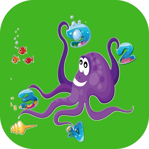Toddler Marine Counting Preschool Free Icon