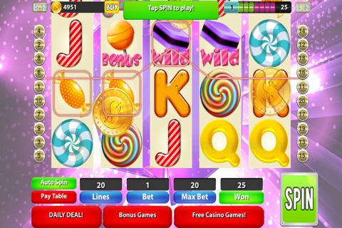 A Crazy Old Candy and Coin Slots PRO - Pursuit of Real Vegas Casino Riches! screenshot 2