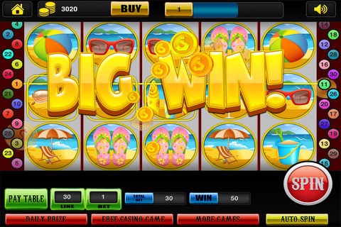 Golden Beach Bingo Island Sand Casino Game screenshot 4