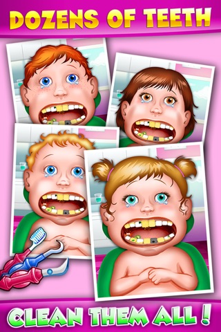 Dentist Baby Games For Girls - mommy's crazy doctor office & little kids teeth screenshot 2