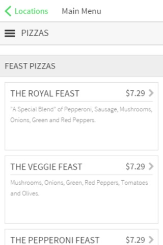 Pizza King Ordering screenshot 3