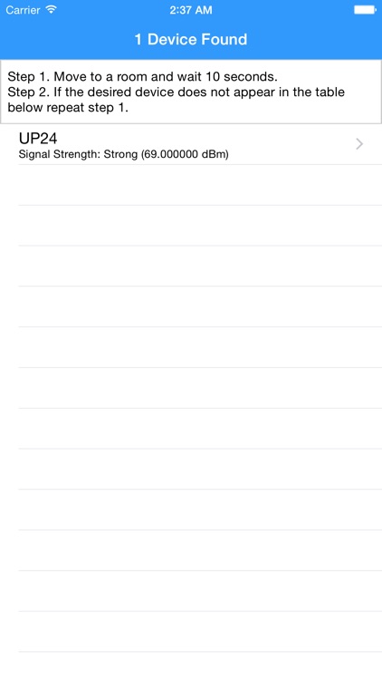 Device Finder for Jawbone UP24, UP2, UP3, and UP4