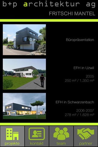 b+p architektur ag screenshot 2