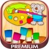 Color drawings - pictures coloring and painting - Premium