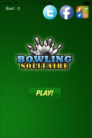 Solitaire Blast Bowling 3d - My Green City Arena screenshot 2