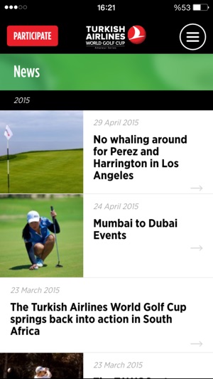 Turkish Airlines World Golf Cup(圖2)-速報App