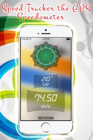 GPS Tracks Speedometer! CheckIt: Speed Limit & CompassBox screenshot 2