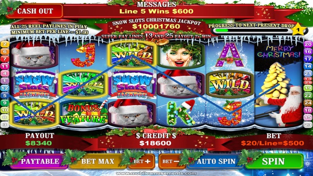 Snow Slots Merry Christmas TV(圖2)-速報App