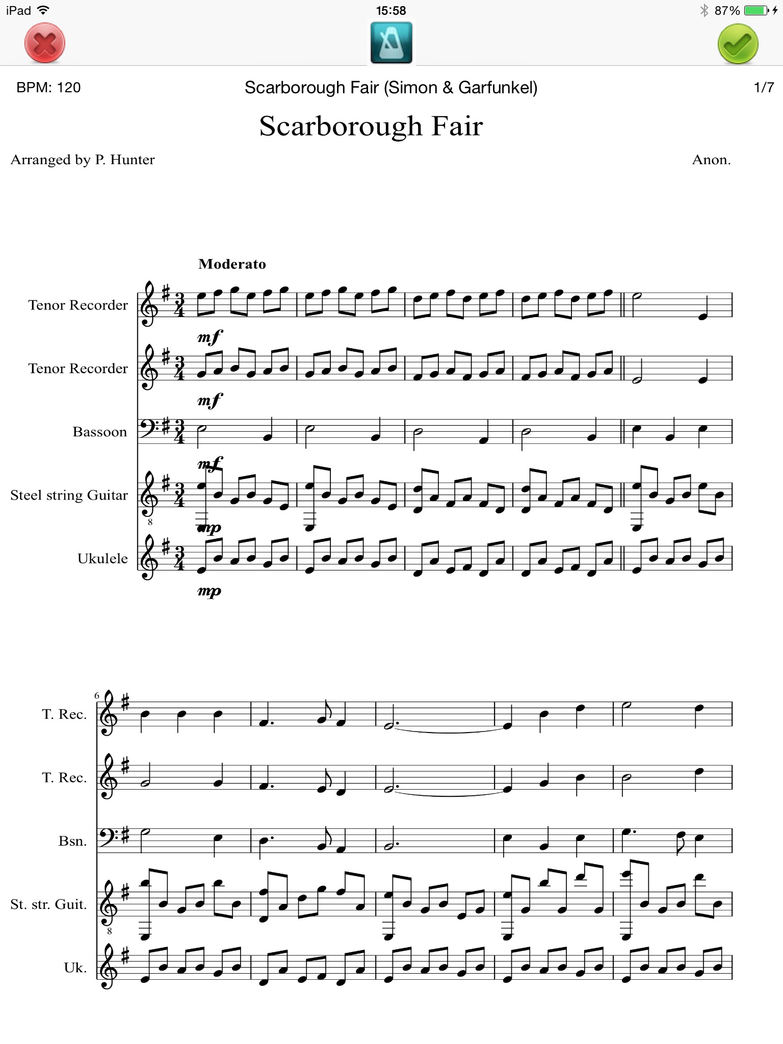 Digital Songbook screenshot 2