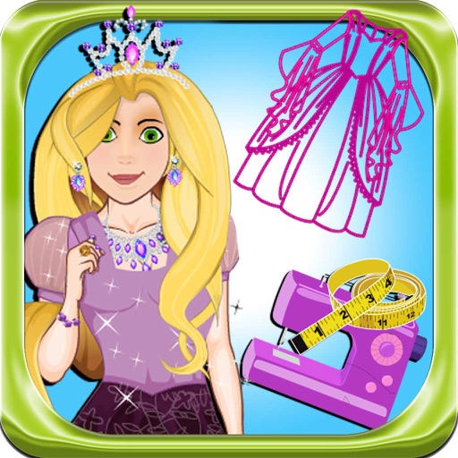 Cute Girl Dress Design iOS App