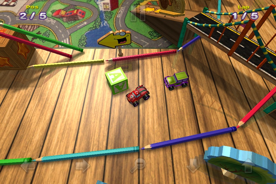 Playroom Racer HD screenshot 2