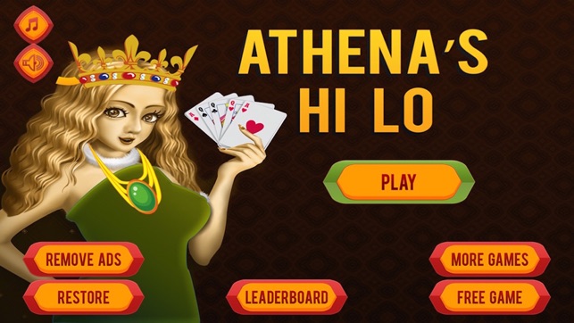 Athena’s Hi Lo - Free Casino Card Game(圖1)-速報App