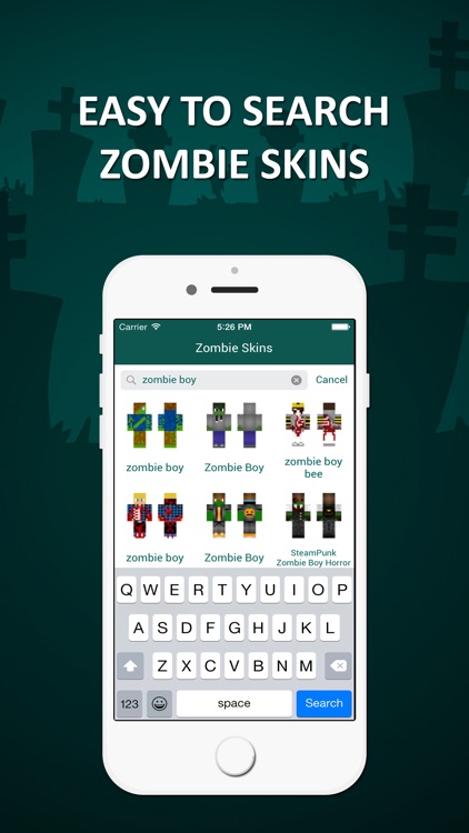 Best Zombie Skins for Minecraft Pocket Edition
