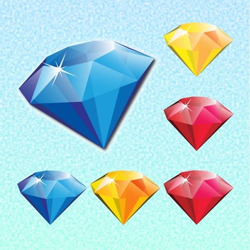 Jewelz : endless gem matching puzzle icon