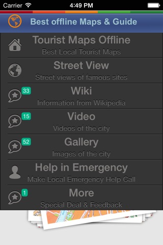 Moscow Tour Guide: Best Offline Maps with StreetView and Emergency Help Info screenshot 2