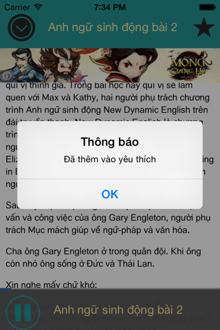 TyGonVOV - Anh Ngữ Sinh Động screenshot 4