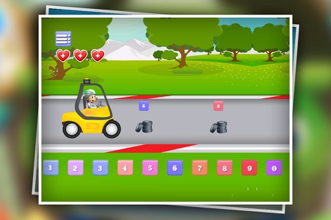 car typing racing - car games screenshot 2