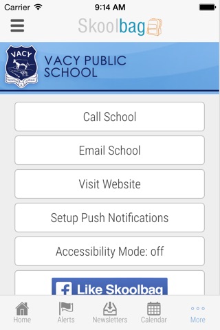 Vacy Public School - Skoolbag screenshot 4
