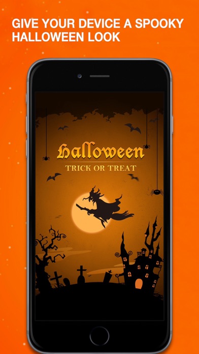 Halloween HD Wallpapers ® - Spooky & Scary background of Jack-o’-lantern, costumes, pumpkin, candies, ghost & zombieのおすすめ画像1