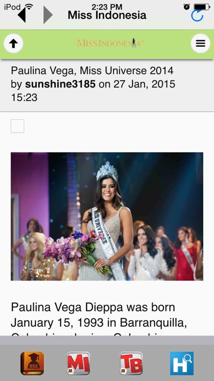 Miss Indonesia.Net screenshot-4