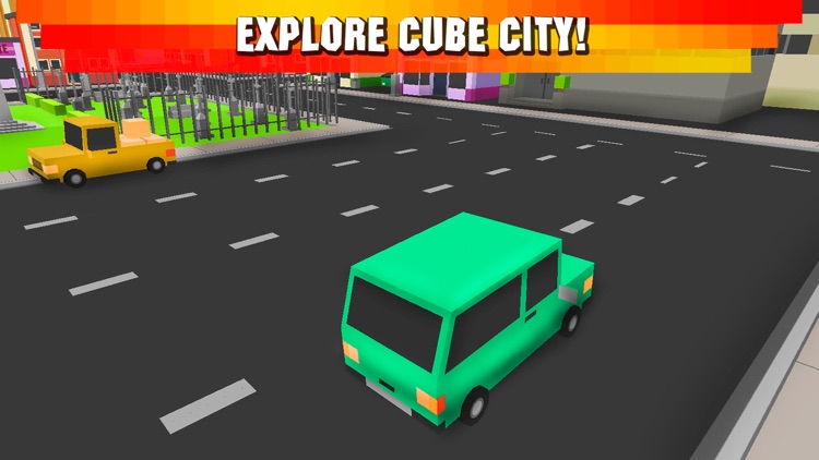 Cube Race: Cops vs Robbers 3D Free screenshot-3