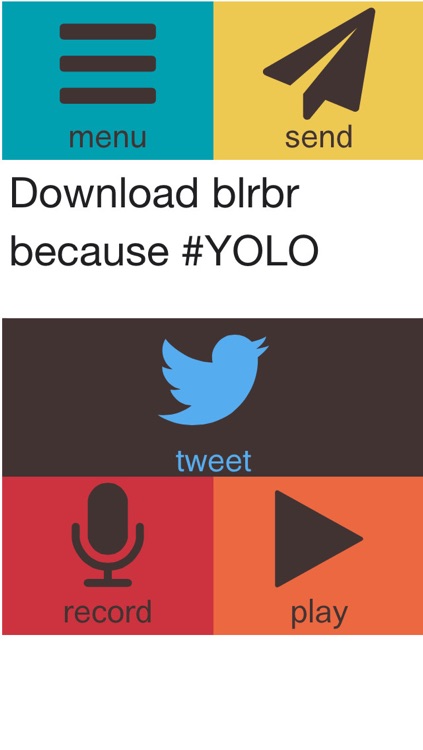 Blrbr - Push to Talk for Twitter