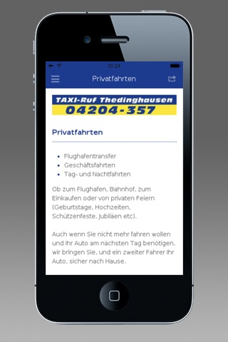 Taxi Ruf - Thedinghausen screenshot 2