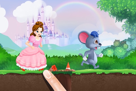 Princess Run! Treasure Hunt! - Diamond Ring Rescue Game screenshot 3