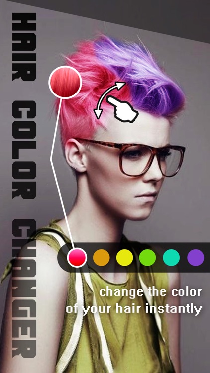 Hair Color Changer - Recolor Booth to Dye, Change & Beautify Hairstyle